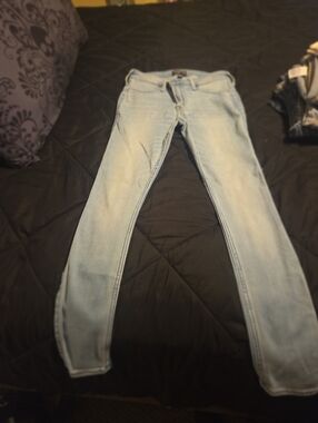 Abercrombie & Fitch Light Blue Women's Skinny Jeans